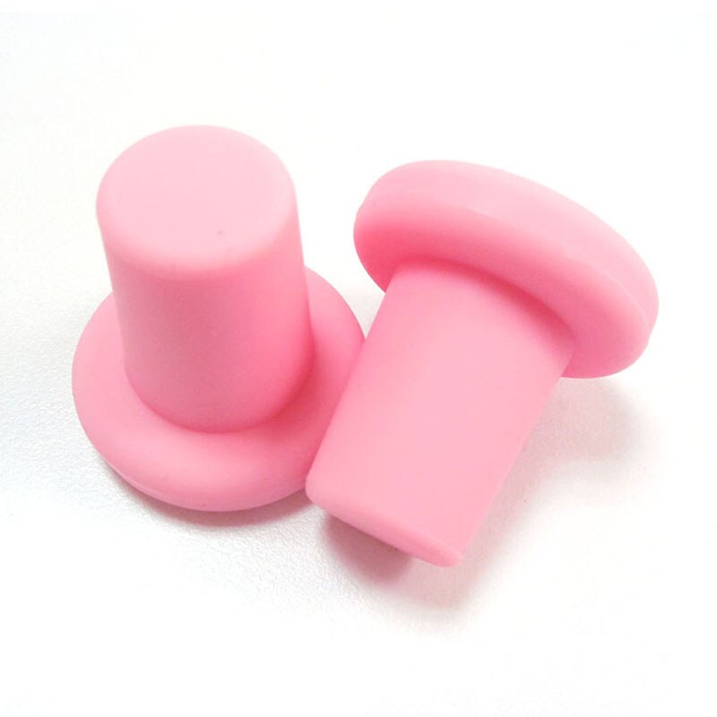Tapones de silicona para botellas, tapón para botellas, herramientas de preservación de barras familiares, , seguro y saludable, 6 colores: Pink 1PC