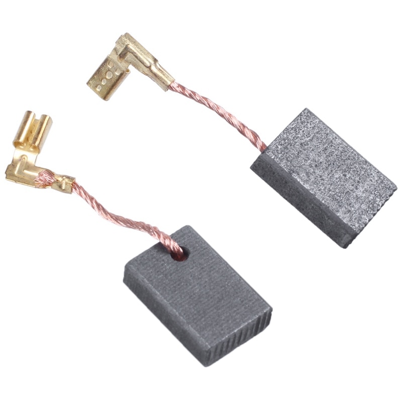 2 st 16mm x 11mm x 5mm motor elektriska kolborstar för makita 9553nb