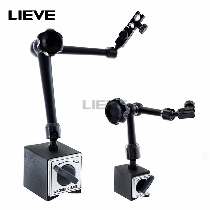 Universal Magnetic Base Holder 0.08mm Dial Indicator Gauge Magnetic Stand Base Indicators Center Finder Measurement Tool