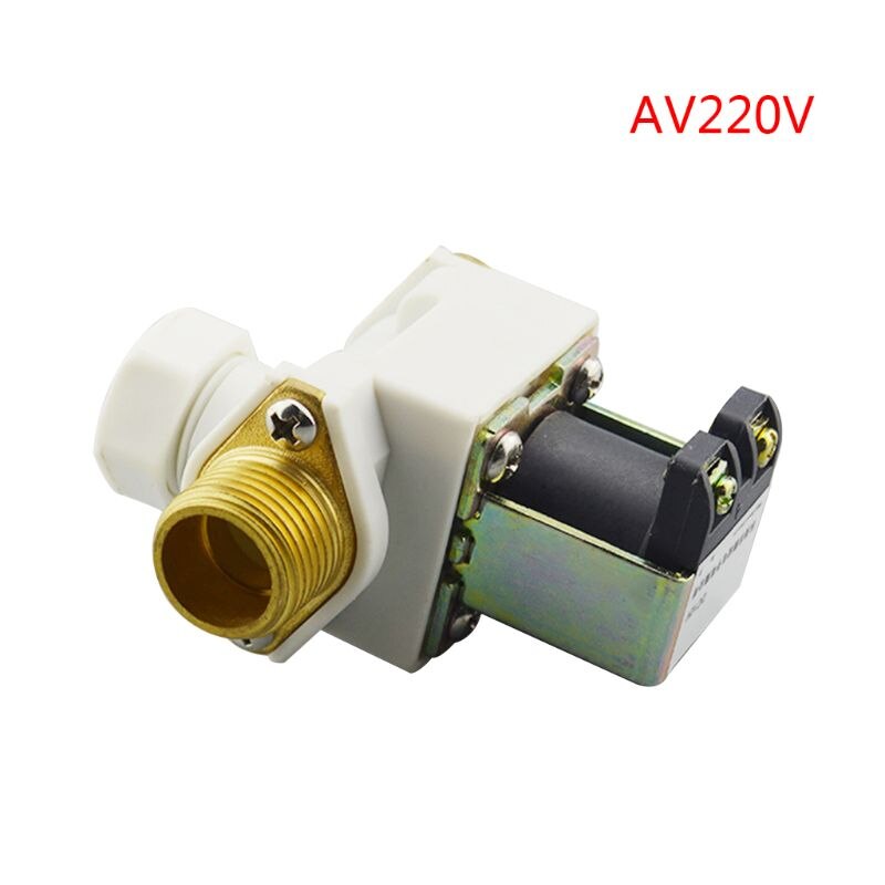 Dc12v/dc24v/ac220v vand luft n/c normalt lukket åben trykventil elektrisk magnetventil f