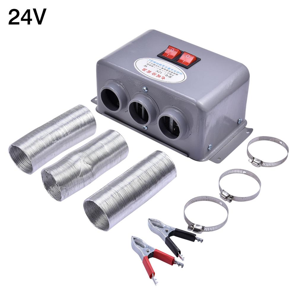 12v/24v 800w forrude forrude defroster demister bærbar bilvarmer autonom varmelegeme 12v bil luftkøling blæser webasto: 24v