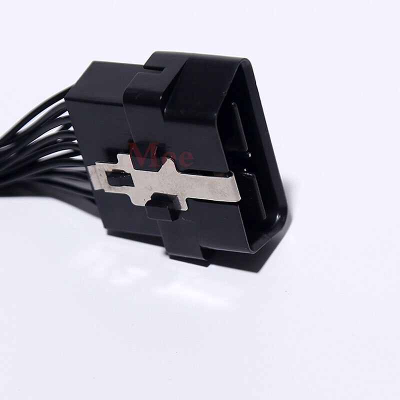 16-pin OBD2 splitter, extension cable one male to two female Y extension cables, ELM327 electronic line connector