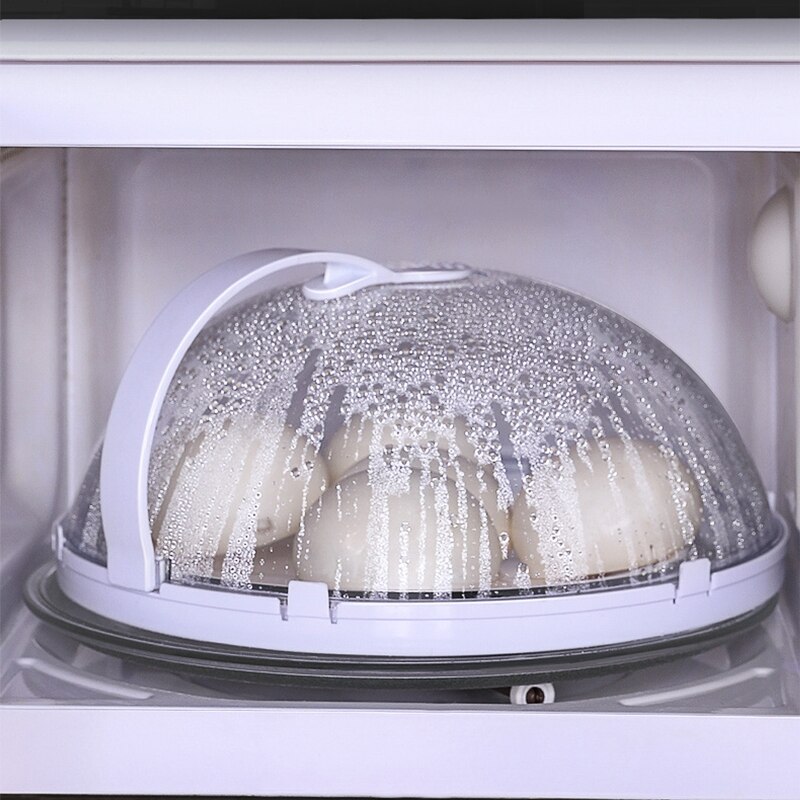 Microwave Plate Cover,Transparent Anti-Splatter Guard Plastic Lid