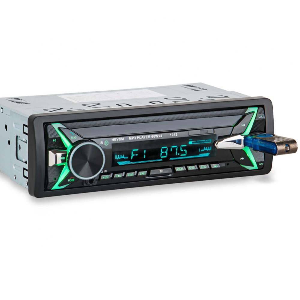 35! HEVXM – autoradio sans fil 1012, lecteur multimédia stéréo, 4 haut-parleurs, lumières clés