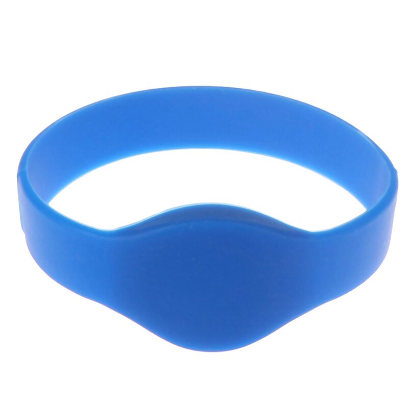 1pc 125 khz  em4100 tk4100 polsband rfid-armband id-kaart siliconen band alleen-lezen toegangscontrolekaart 3 kleuren: Blauw