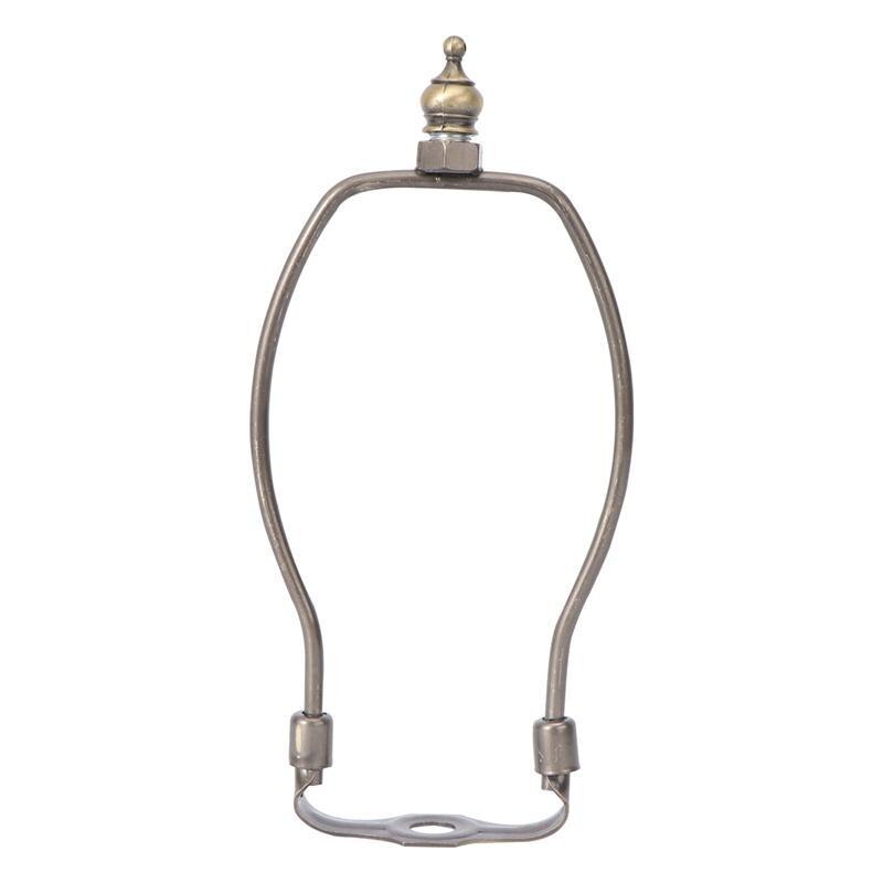 Lamp Harp Holder Horn Lamp Bracket Horn Lamp Frame Horn Light Bracket Iron Lamp Bracket: 17.8X10.3X0.2CM
