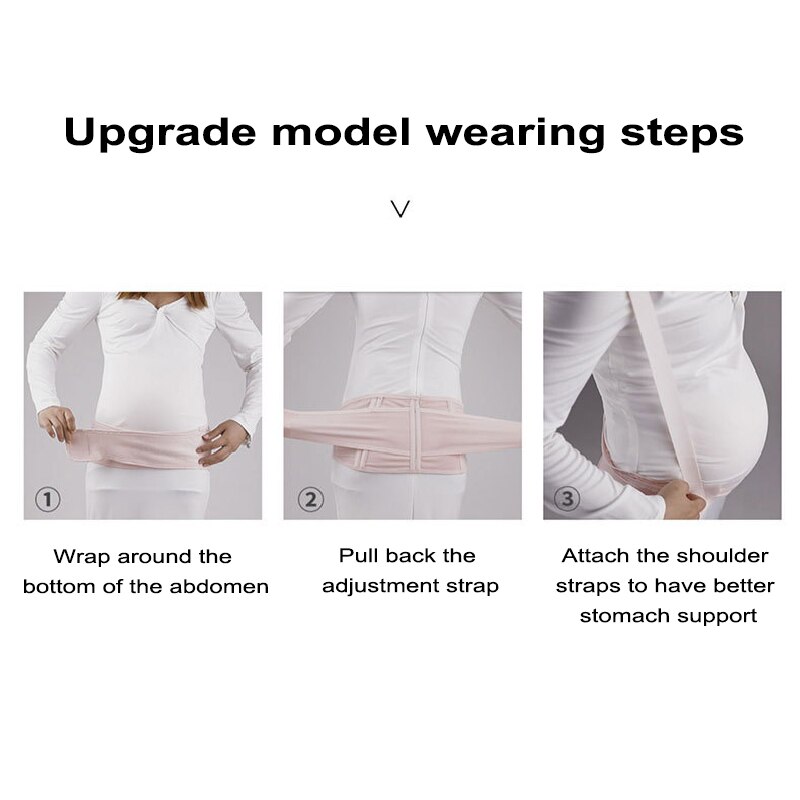 Zwangere Vrouwen Buik Ondersteuning Riem Mesh Ademend Taille Ondersteuning Kit Tweede Trimester Zwangere Vrouwen Speciale Belly Bandage