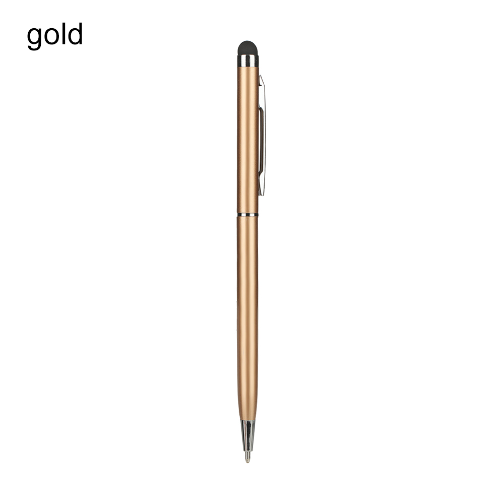 Dual-Use-Stift Touchscreen-Stift Kugelschreiber Mini Water borne Pen Handy Universal Writing liefert Büro Schule Tool: Rot