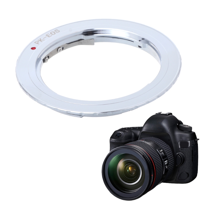 PK Lens Mount Adapter Ring for Pentax PK Lens to EF Camera