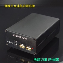 WEILIANG AUDIO 15W sortie d'alimentation régulée linéaire USB * 2 + DC 5V