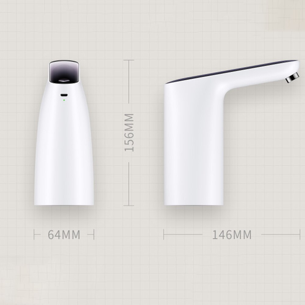 Distributeur d'eau électrique interrupteur tactile sans fil USB Rechargeable pompe à eau potable Portable pour bureau à domicile en plein air