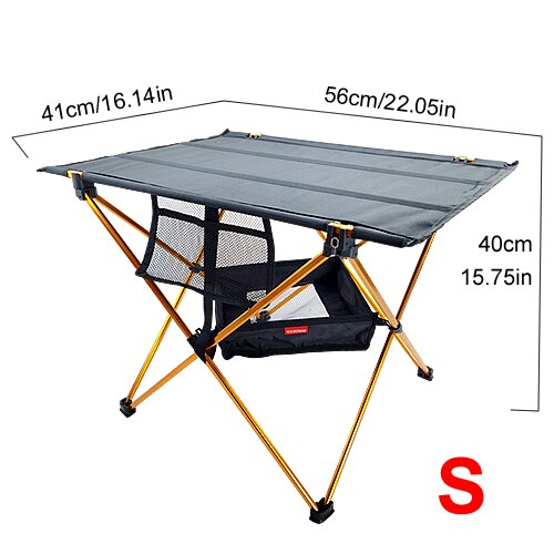 Faltbare Falten Camping Wandern Schreibtisch Reisen Picknick Tisch Kleine Terrasse Schreibtisch Aluminium Legierung Tragbare Tisch Ich bin Freien: 06
