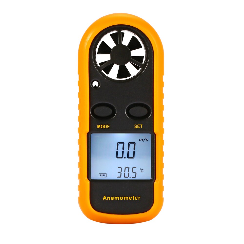 Portable Lightweight Mini Anemometer Digital Hand-held Tool GM816 Wind Speed Gauge Meter Windmeter