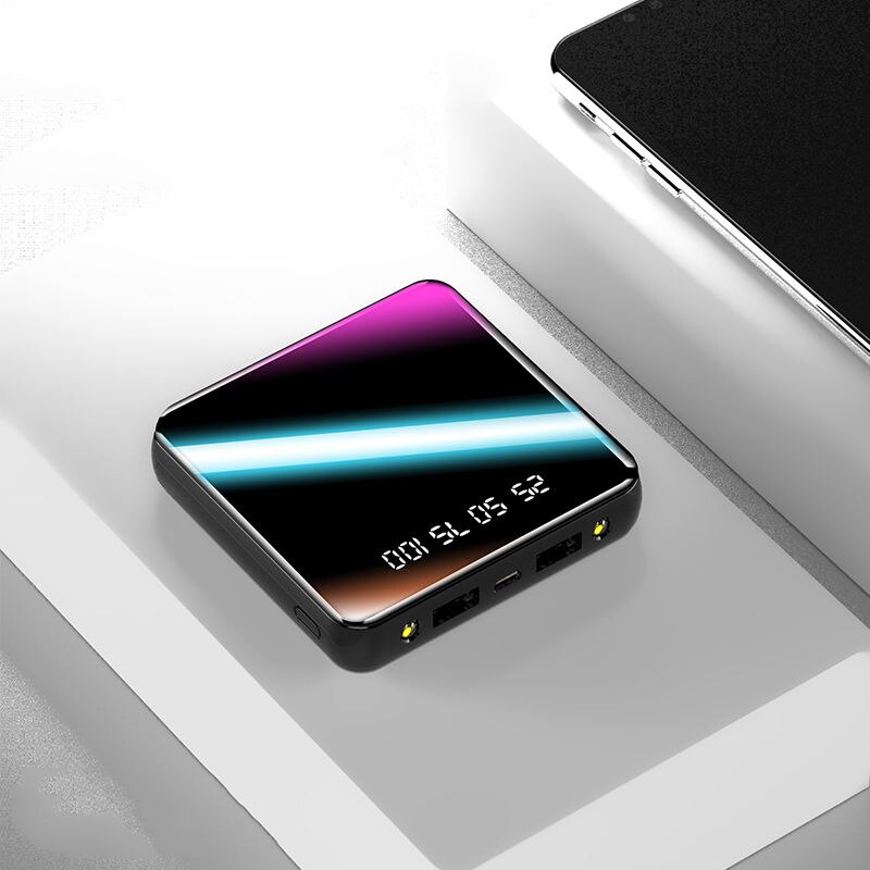 30000mAh Accumulatori E Caricabatterie Di Riserva Quadrato Del Telefono Mobile Veloce Caricabatterie Da Viaggio 2USB di ILLUMINAZIONE A LED Per I Telefoni intelligenti Caricatore Esterno Batteria esterna