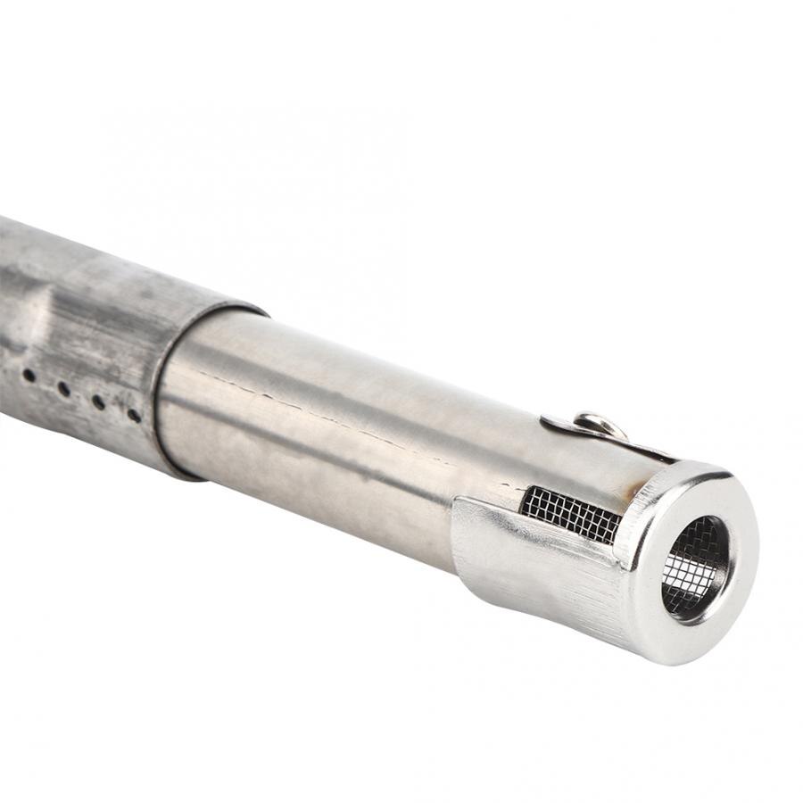 BBQ Grill Pipe 4pcs Telescopic Stainless Steel Pipe Tube Burners BBQ Grill Parts Replacement for Brinkmann Grill Tube