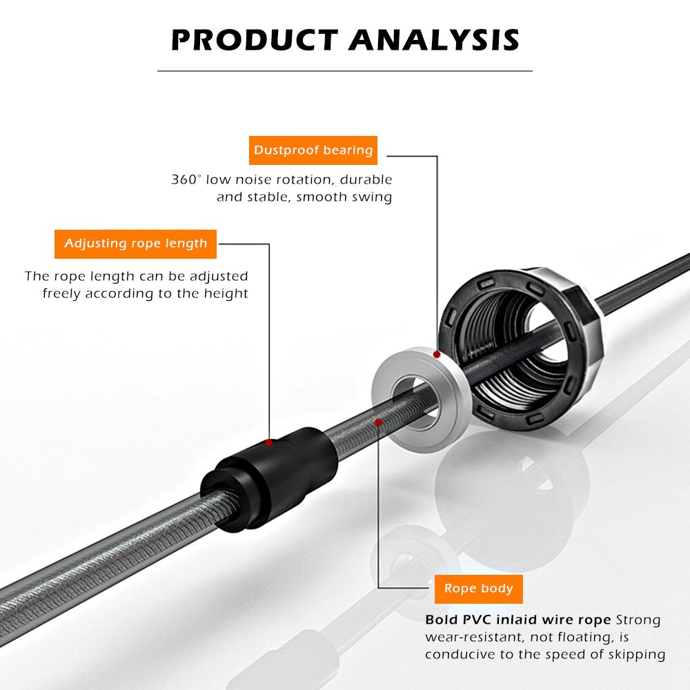Hyppynarut säädettävät nopea hyppynaru crossfit treeni nyrkkeily urheiluharjoitukset cuerda para saltar