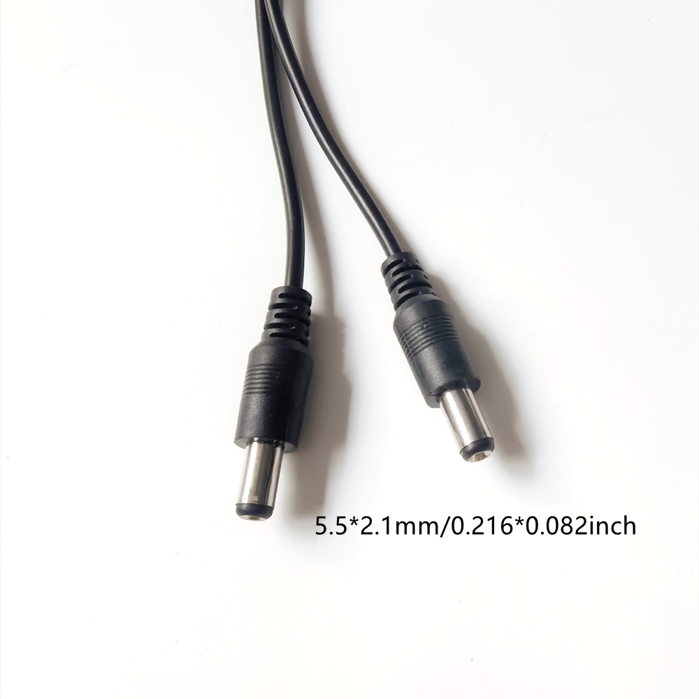 DC 12 V 1 Vrouw naar 2/4/8 Mannelijke Power Splitter Aansluitkabel 5.5X2.1mm voor CCTV Camera Led Licht
