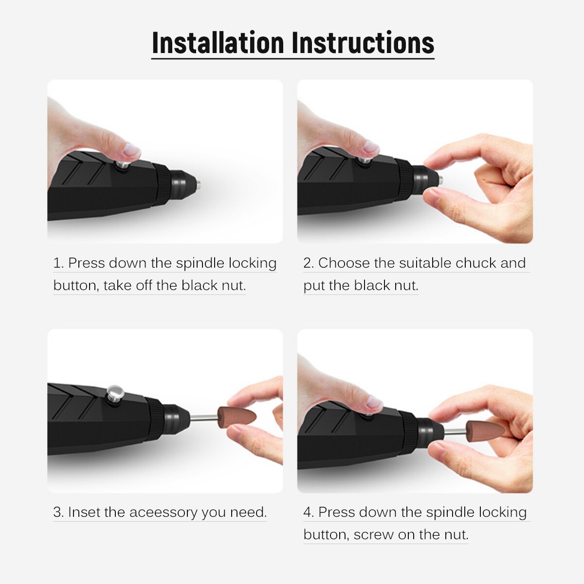 Cordless Rotary Tool Electric Grinder Mini Rechargeable Cordless Electric Grinding Polishing Drilling Cutting Engraving Machine