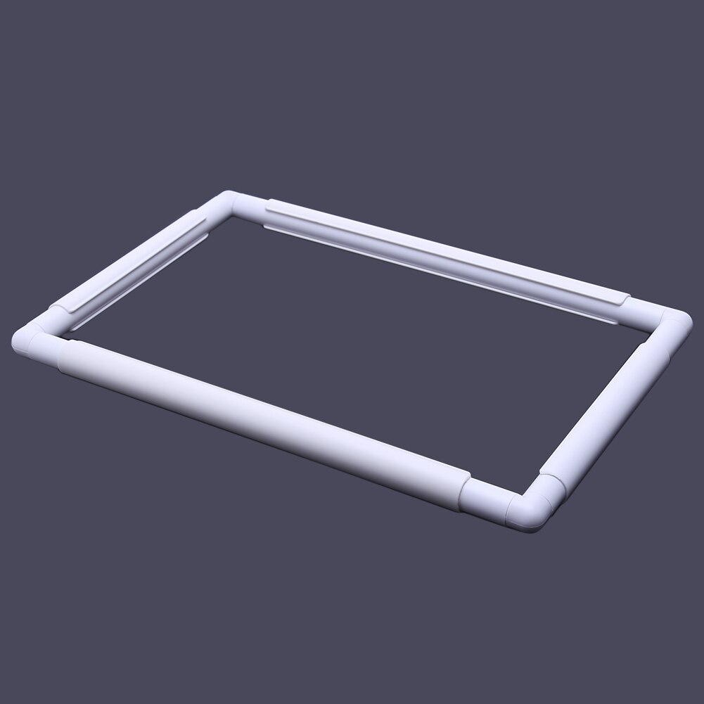 piazza Del Cerchio Ricamo Cerchio Di Plastica cornice Maniglia di Forma Quadrata FAI DA TE Telaio da Ricamo Cerchio Punto Croce FAI DA TE Strumenti di Cucito