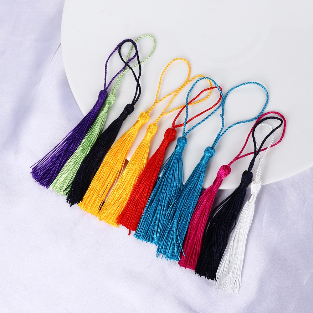 10 stuks polyester 13cm zijden kwastjes franje kwastjes hangende gordijnen voor het naaien van kleding huisdecoratie sieraden doe-het-zelf knutselwerkjes