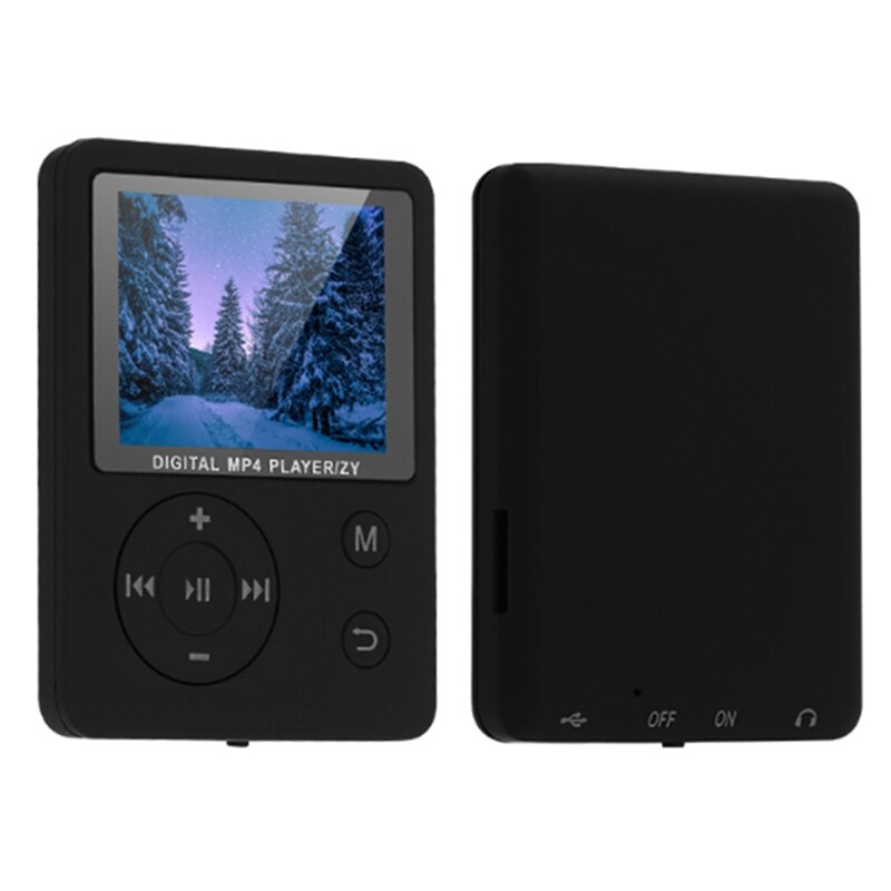 MP4 Player, 3.5 mm Headphone Port,Radio Music Playback Device 1.8 Inch TFT Screen