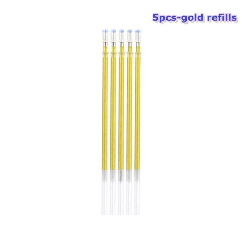White Marker Pens Permanent Art Marker Graffiti Metalic 0.8mm Gold Silver White Gel Pen Comic Sketch Drawing Art Supplies: Yellow