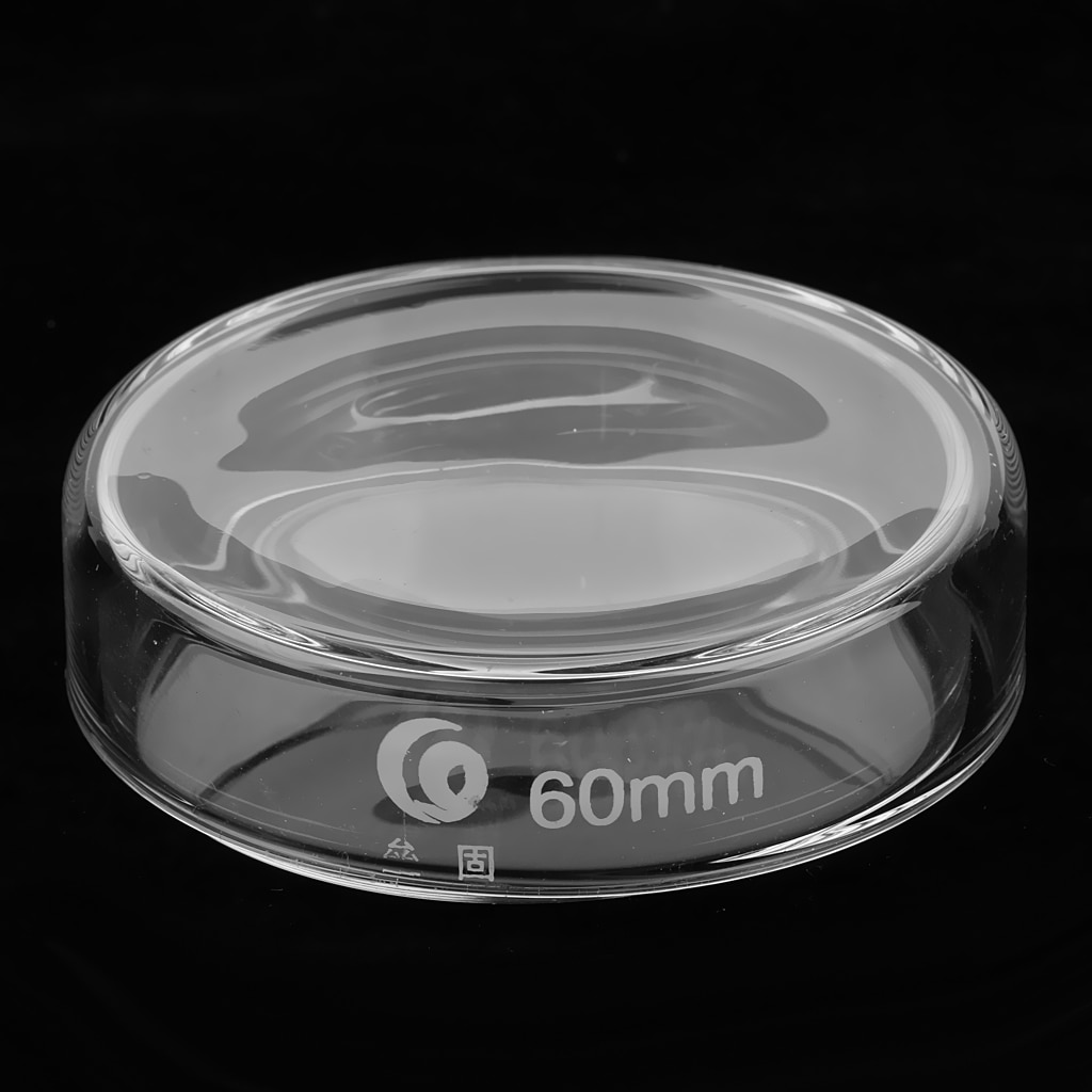 Glas petriskål glas steriliseret celle/plantevævskulturskål 60/75/90/100mm