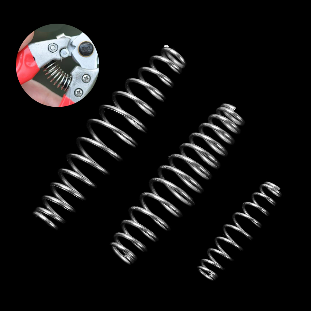 1pcs High Elasticity Steel Compression Spring Gardening Scissors Accessories Pruning Tool 3 Sizes Hand Tools Parts