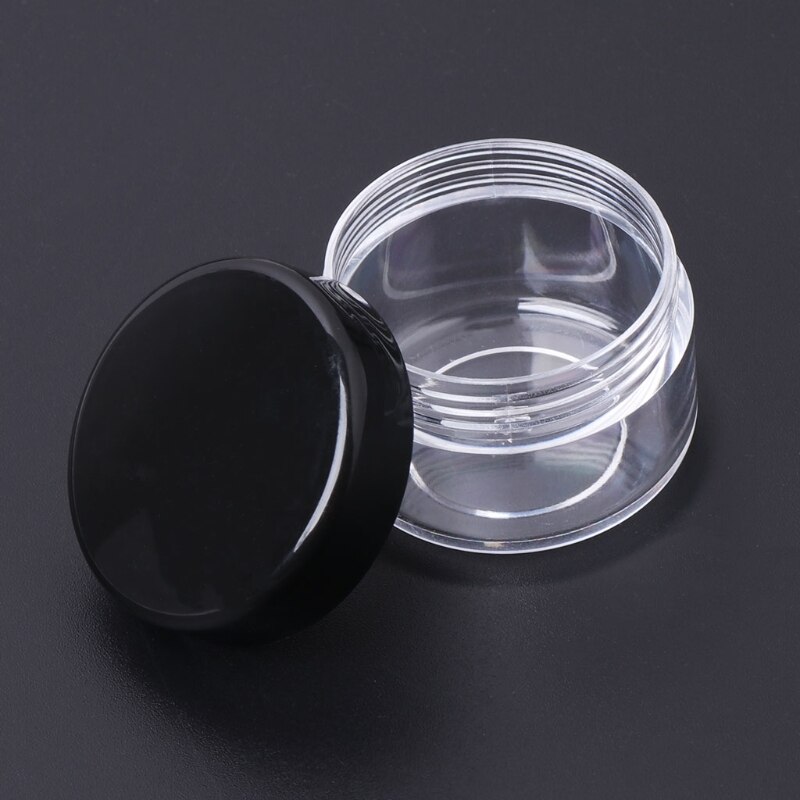 Makeup Jar Mini Sample Bottle Travel Cosmetic Pot Face Cream Container Nail Box 425D