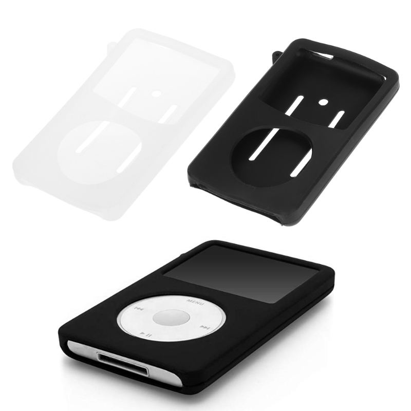 Siliconen skin cover case 160gb ipod classic 80gb 120gb nieuwste generatie 6th
