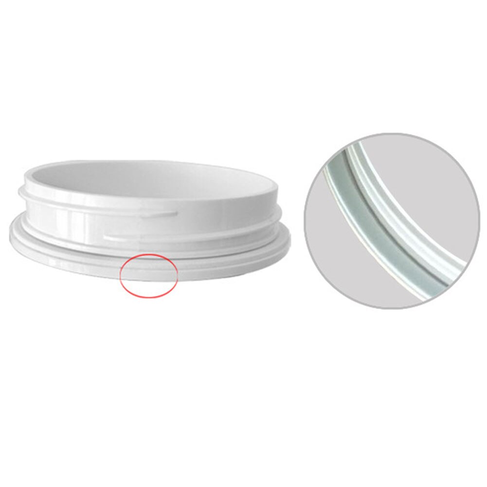 4 Inch Hatch Cover Hole Easy Opening White Deck ABS Anti Corrosive Accessories Inspection Access Round Plate Speed Boat Non Slip