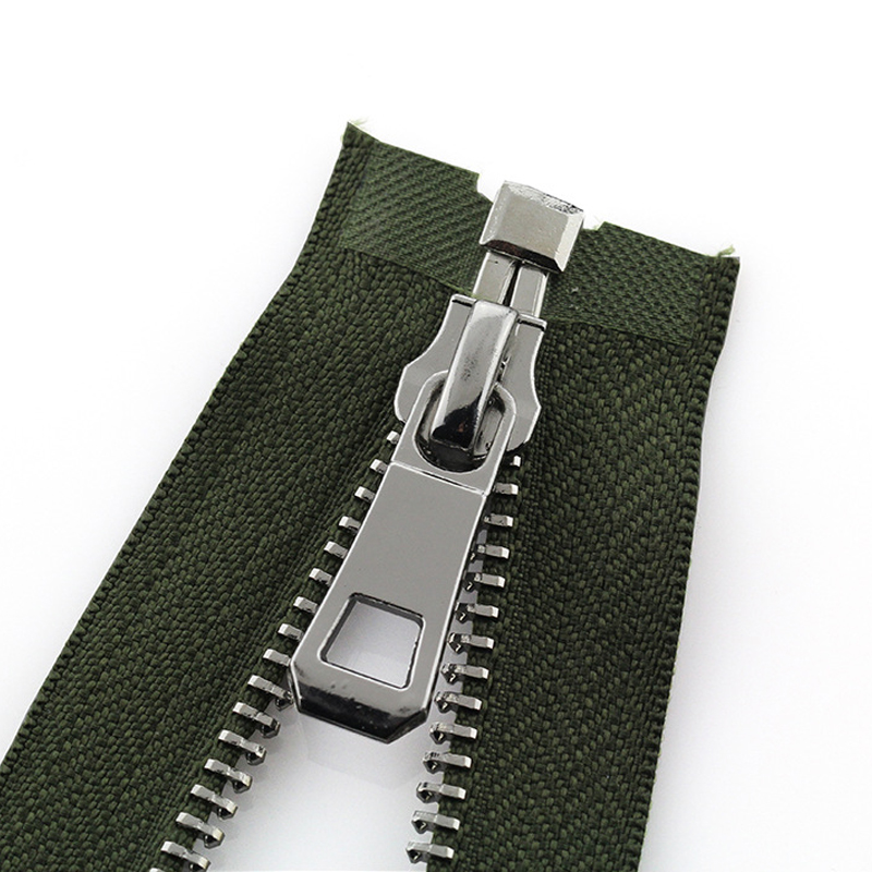 5# 55/65/75cm Open-End Auto Lock Metal Zipper Diy Handcraft For Clothing Pocket Garment Shoes Bags Sewing Accessori