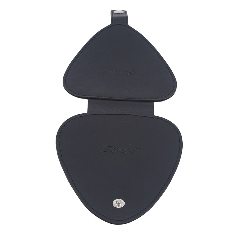 1Pc Plectrums Case Pu Leer Gitaar Peddels Opbergtas Met Sleutelhanger Peddels Pakket Case Gitaar Accessoires: Default Title