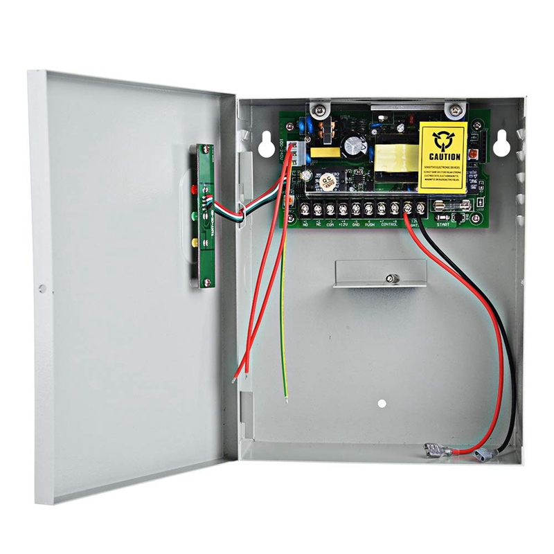 Fuente de alimentación de UPS, sistema de Control de acceso de puerta, fuente de alimentación conmutada AC 110-240V DC 12V/5A, 208CK-D