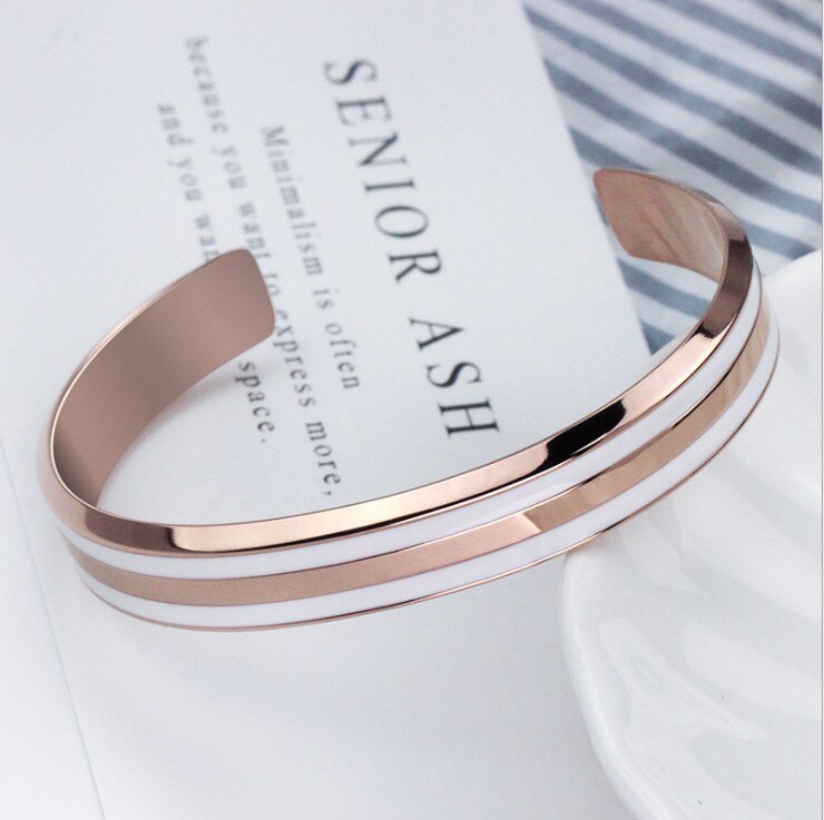 European simple jewelry Bulgaria opening bracelet simple jewelry Fit DW for Woman Party