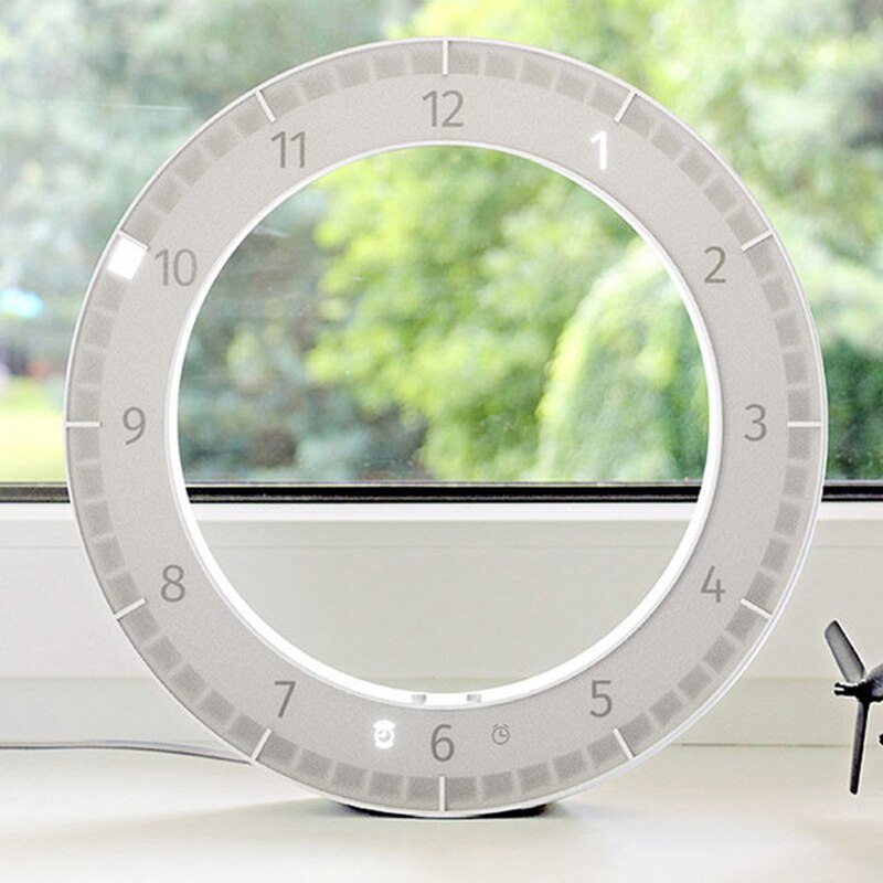 Usb LED Digitale Wanduhr Moderne Dual-Verwendung Dimmen Digitale Rund Photoreceptive Uhren Hause Dekoration Festival