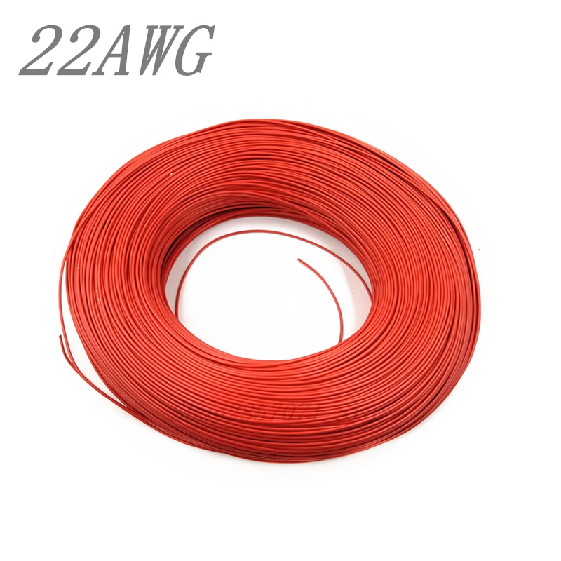 Câble électrique rouge flexible isolé en PVC de 5M... – Grandado