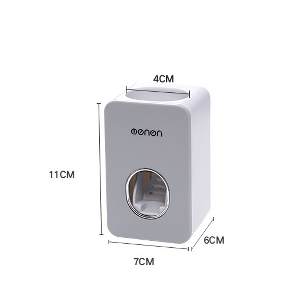 Automatic Toothpaste Dispenser Set Wall Mount Stand Holder Extrusion