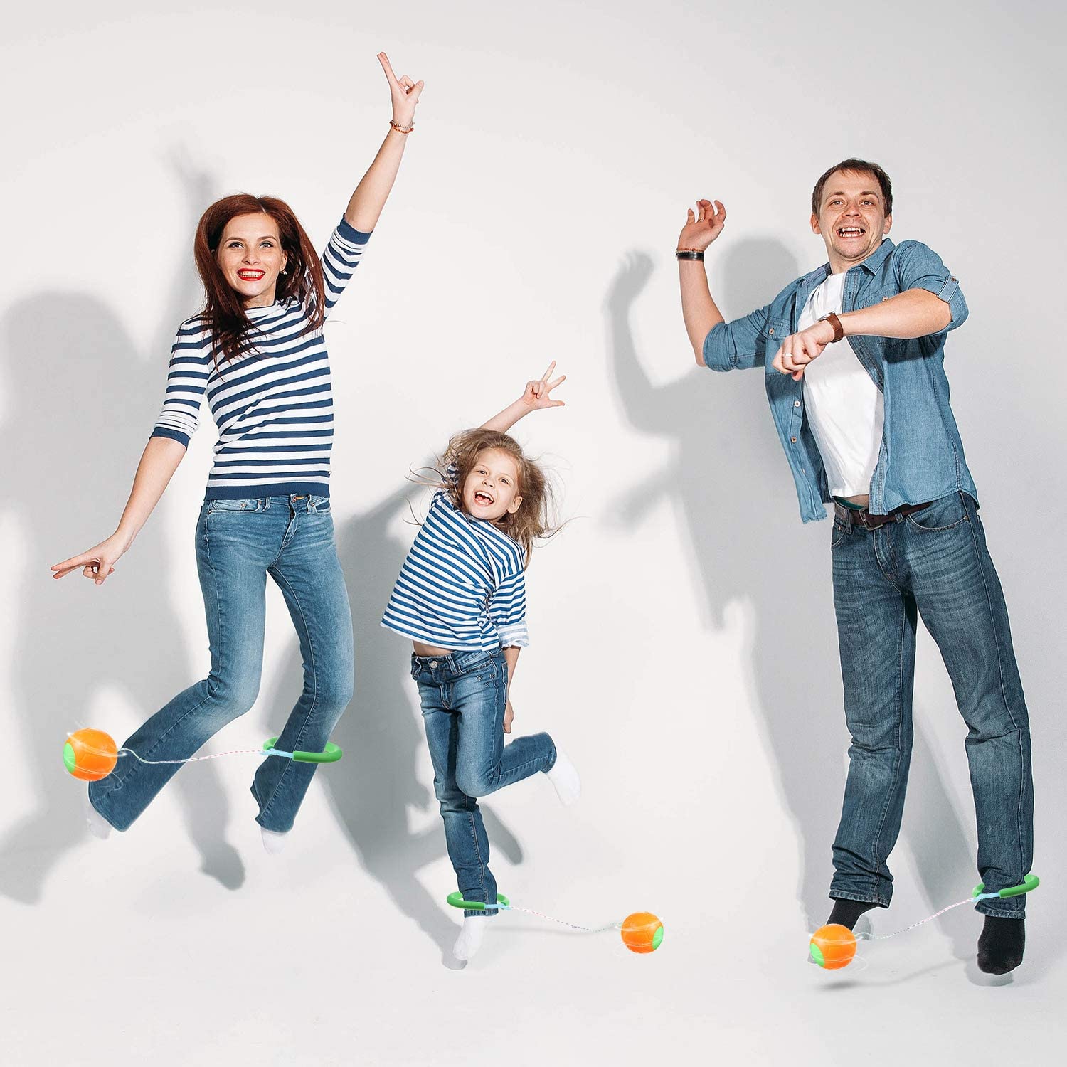 1Pcs Skip Ball Outdoor Fun Toys Classical Skipping Toy Exercise coordination and balance hop jump playground may toy balls YJN