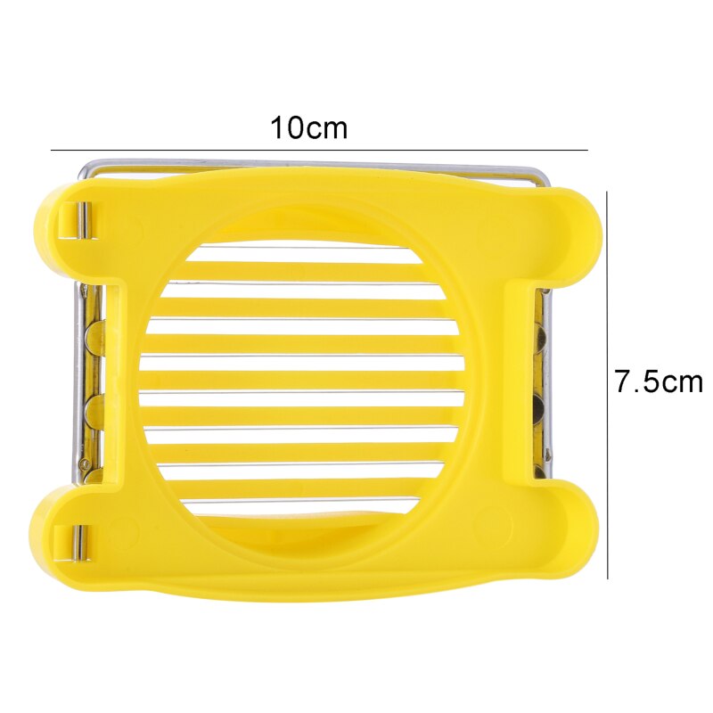 Multifunctionele Cut Keuken Egg Slicer Sectioner Cutter Mold Flower Edges Keuken Accessoires Egg Shaper 3 Kleuren