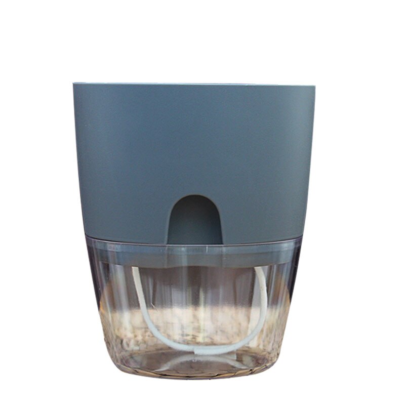 Plant Pot Cover Indoor Plastic Rotan Bloem Cover Ronde Moderne Decor Planter Tuin Planter I88