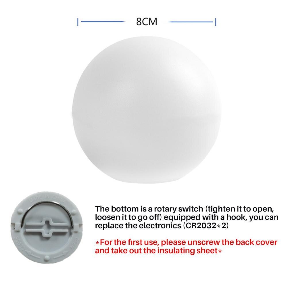 Drijvende Zwembad Verlichting Waterdicht Onderwater Licht Led Bal Lichten Terreinverlichting Zwembad Lampen Outdoor Decor Bal Lichten