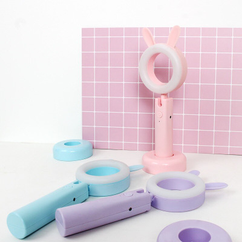 Moderne Minimalistische Led Nachtlampje Oplaadbare Oogbescherming Student Leren Dimmen Tafellamp Creatieve Cartoon Leeslamp