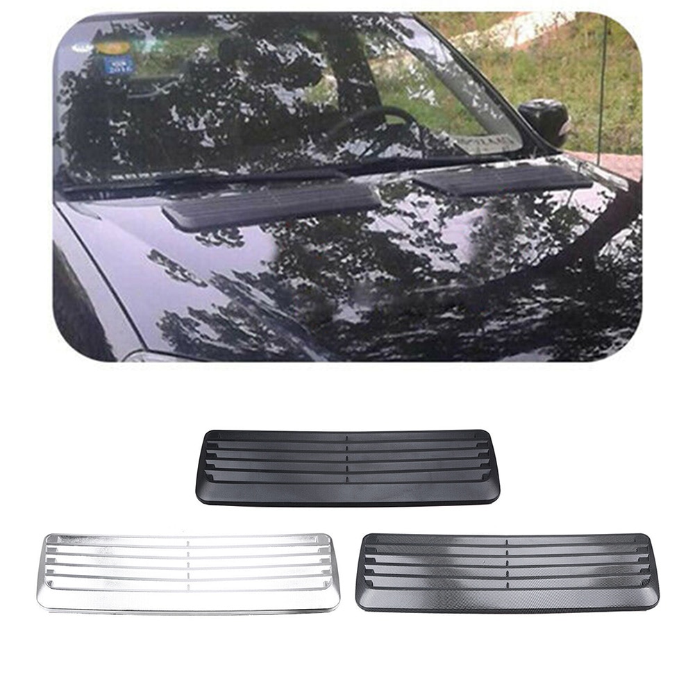 Couvercle d'admission d'air décoratif pour voiture, accessoire de protection universel pour véhicule