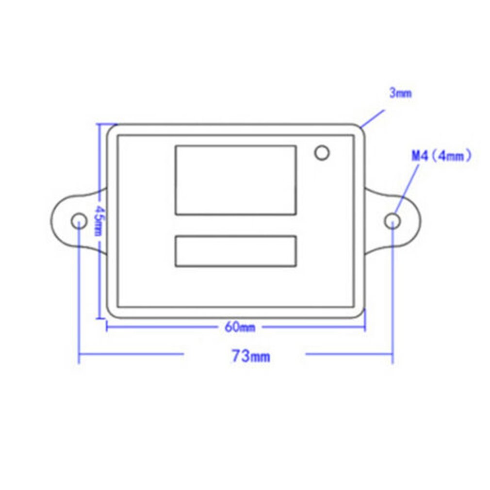 12V Digitale Thermostat Hohe Präzision Temperatur Schalter Mikrocomputer Digitale D