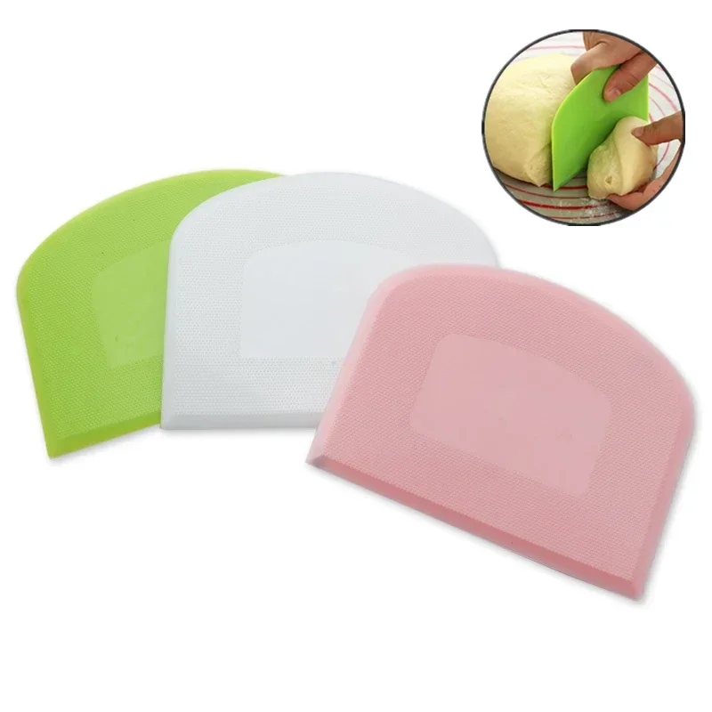 Küchen kuchen Sahne Spatel Teig messer Cutter Butter Teig Schaber Dekorieren einfache glatte Kante Spatel Backen Gebäck Werkzeuge