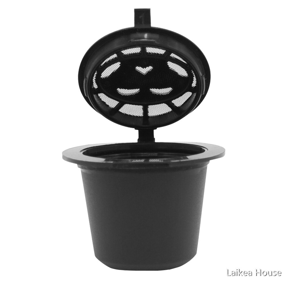 3/6PCS Coffee Capsule Nespresso Refillable Capsule Coffee Filter Kitchen Reusable Cafe Tools Food Grade PP Material Filter