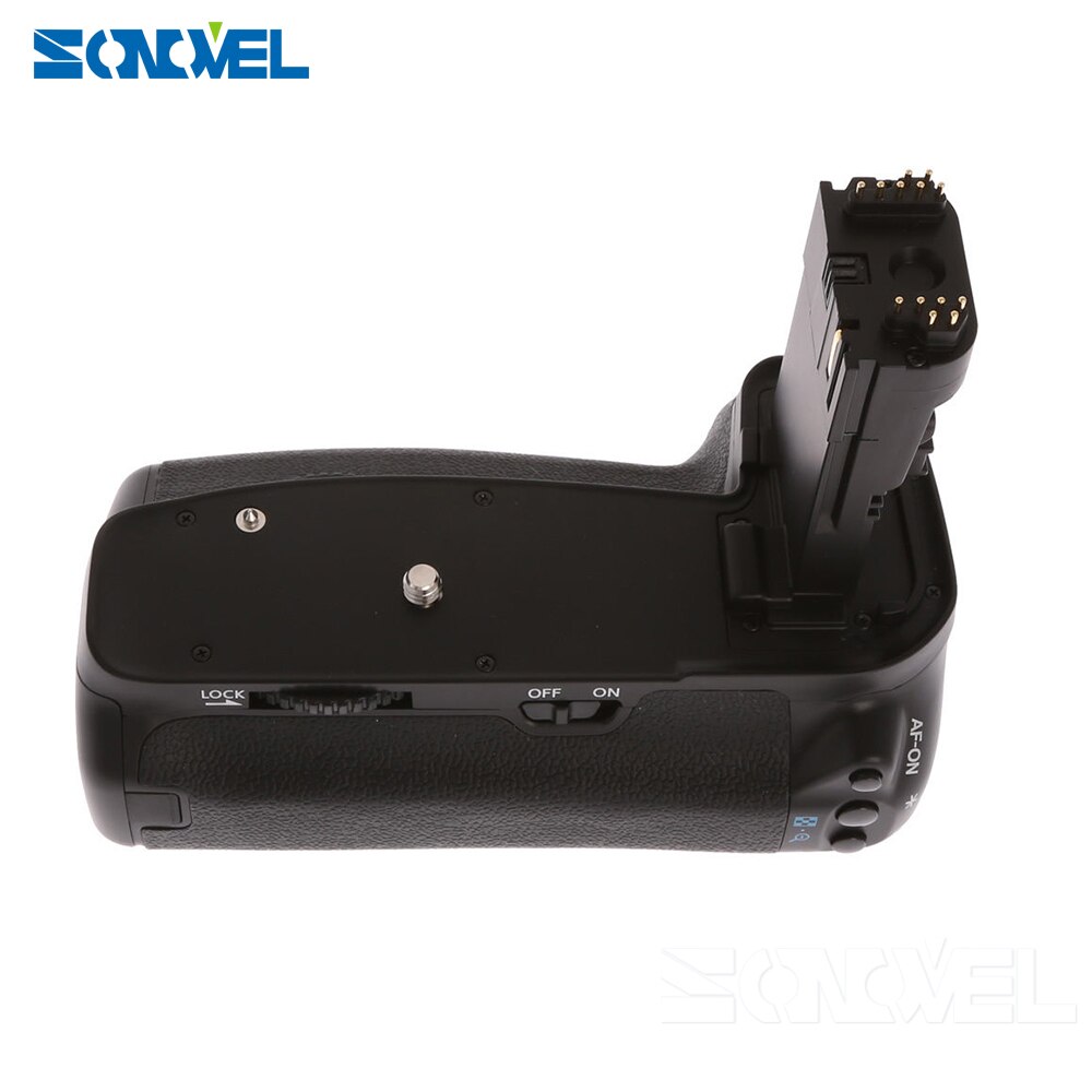 Meike MK-60D Vertical Battery Grip Holder for Canon EOS 60D Camera Replace as BG-E9 work with LP-E6 Batteries