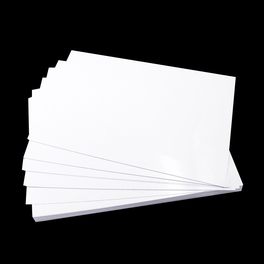 A4 Printing Paper Quick Dry Double Sided Gloss Smooth Inkjet Multi Purpose For Menu Picture Coated Paper Durable: 180g