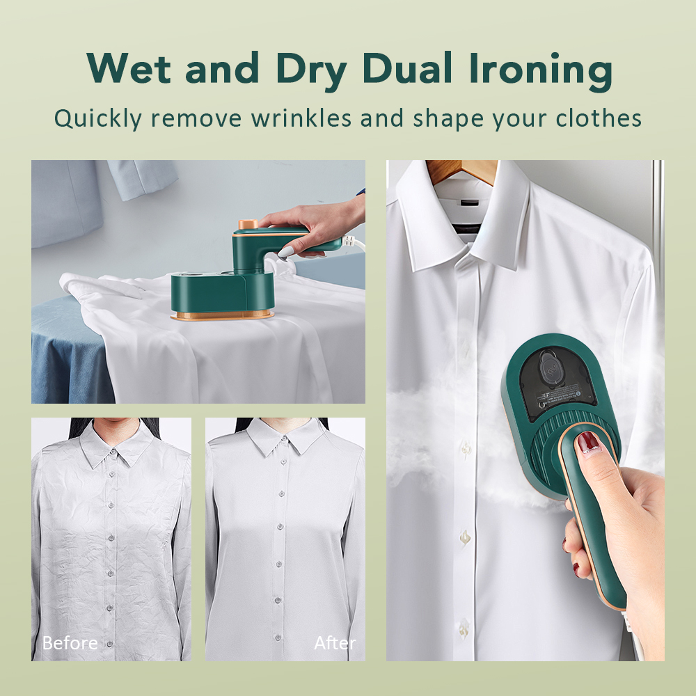 Hand-held Portable Hanging Ironing Machine Steam Iron Ironing Board Wrinkle Removal Home Mini Dormitory Ironing Machine EU Plug